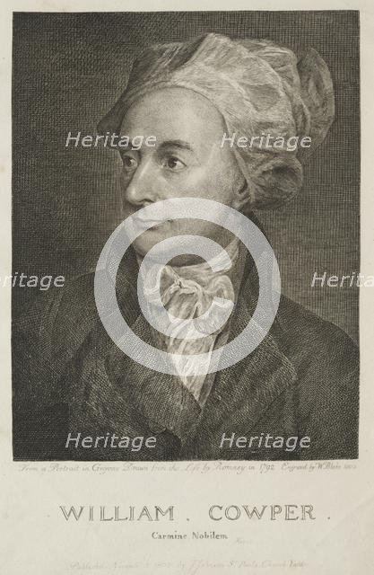 William Cowper, 1802. Creator: William Blake (British, 1757-1827).