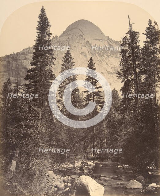 Tacoye, The North Dome, 3729 Feet, 1861. Creator: Carleton Emmons Watkins.