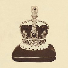 'The Imperial Crown of State', 1937. Artist: Unknown.
