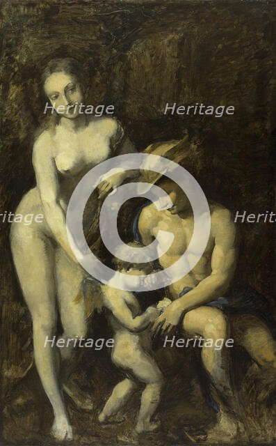 Mercury, Venus and Cupid, after Correggio, between 1871 and 1873. Creator: Jean-Baptiste Carpeaux.