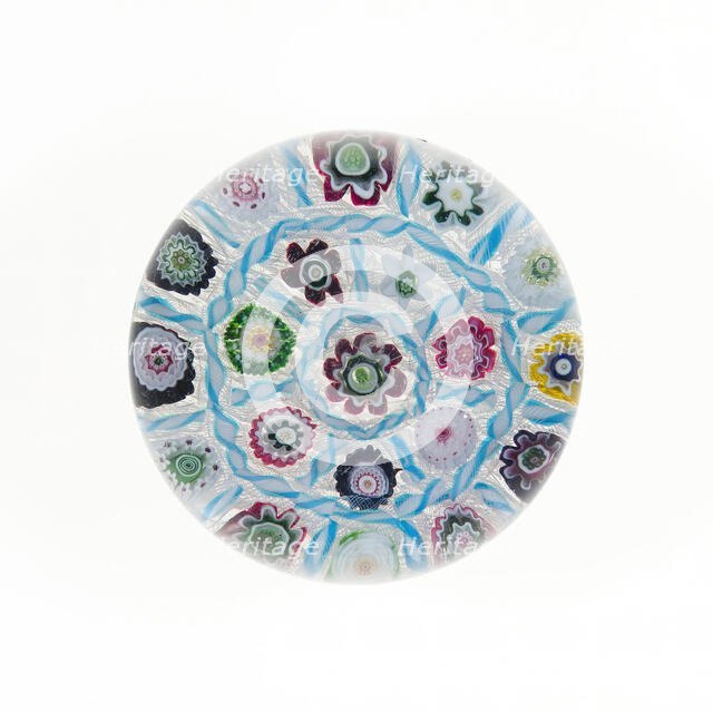 Paperweight, Clichy, 19th century. Creator: Clichy Glassworks.