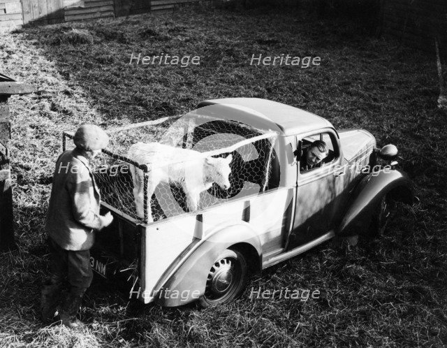 Bedford 6cwt utility wagon, 1938. Artist: Unknown