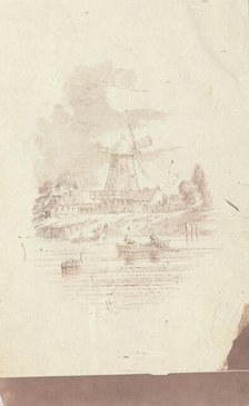 Villaggio, 1839. Creator: William Henry Fox Talbot.