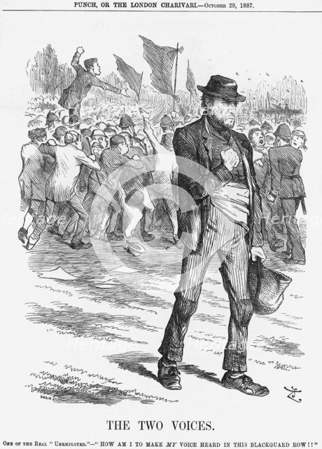 'The Two Voices', 1887. Artist: Joseph Swain