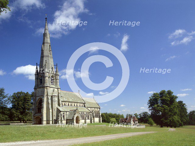 St Mary's Church, Studley Royal, North Yorkshire, c1980-c2017. Artist: Mike Kipling.