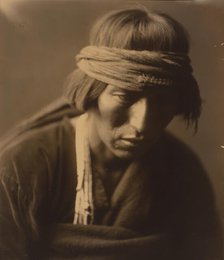Hastobiga, Navaho Medicine Man, c1904. Creator: Edward Sheriff Curtis.