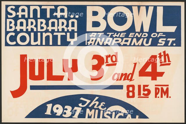 Revue of Revues, California, [193-]. Creator: Unknown.