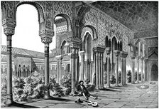 The Alhambra Palace, Granada, Spain, (1870). Artist: Unknown