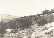 Jérusalem, Vue générale de la Vallée de Hinnom, 1854. Creator: Auguste Salzmann.
