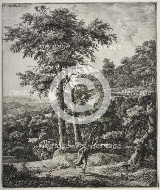 Apollo and Daphne. Creator: Anthonie Waterloo (Dutch, 1609/10-1690).