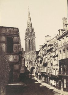 St. Pierre, Caen, 1850s. Creator: Unknown.