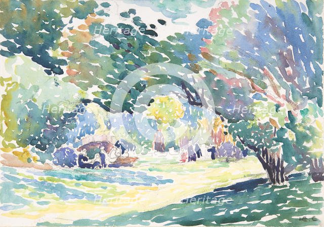 Landscape, ca. 1904. Creator: Henri-Edmond Cross.