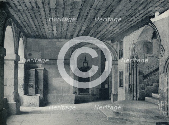 'Cloister Pump and Hall Steps', 1926. Artist: Unknown.