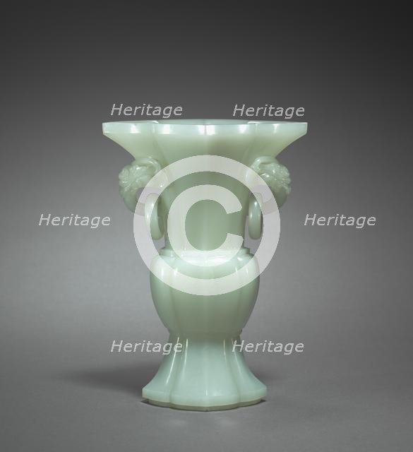 Vase, 1700s. Creator: Unknown.