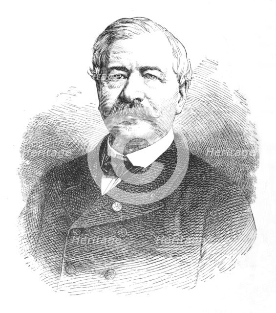 'M. De Lesseps', c1882. Artist: Unknown.