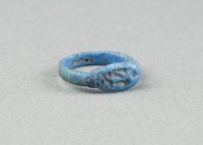 Ring: Usermaatre-Setepenre (Ramesses II), Egypt, New Kingdom, Dynasty 19, reign of Ramesses II... Creator: Unknown.