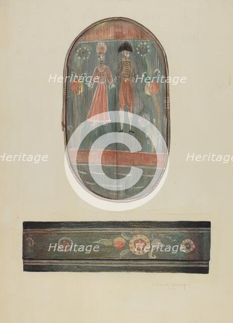 Bride Box, 1935/1942. Creator: Elmer R. Kottcamp.