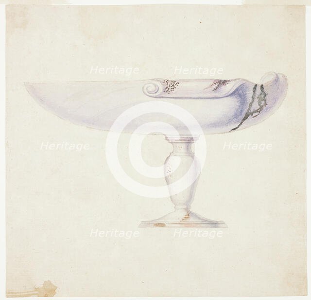 Purple Shell on a Stand, n.d. Creator: Giuseppe Grisoni.