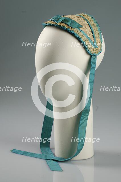 Cap, American, ca. 1870. Creator: Unknown.