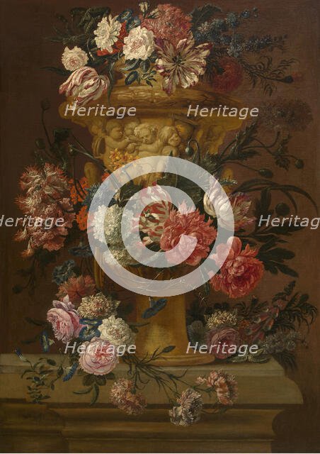 Bouquet of Flowers, c1690-1740. Creator: Jan Baptist Bosschaert.