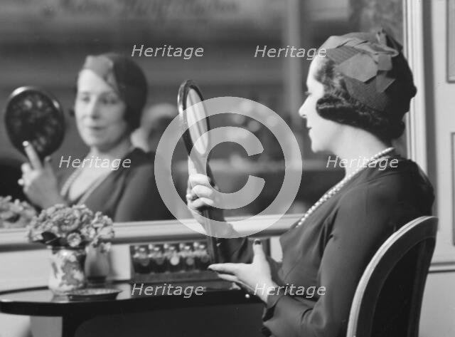 Bori, Lucrezia, Miss, portrait photograph, 1932 Apr. 6. Creator: Arnold Genthe.