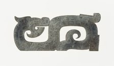 Dragon Plaque, Eastern Zhou dynasty, (c. 770-256 B.C.), c. 4th century B.C. Creator: Unknown.