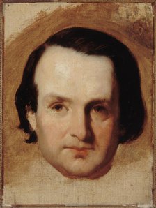 Portrait of Victor Hugo (1802-1885), writer, c1835. Creator: François Joseph Heim.