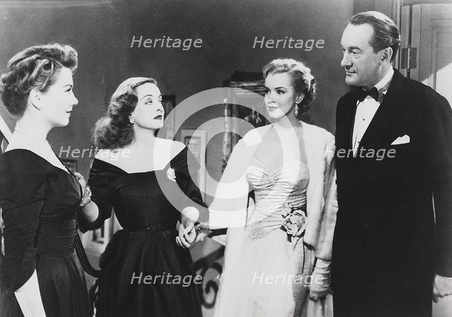 Scene from 'All About Eve', Twentieth Century Fox film, 1950. Artist: Joseph L Mankiewicz