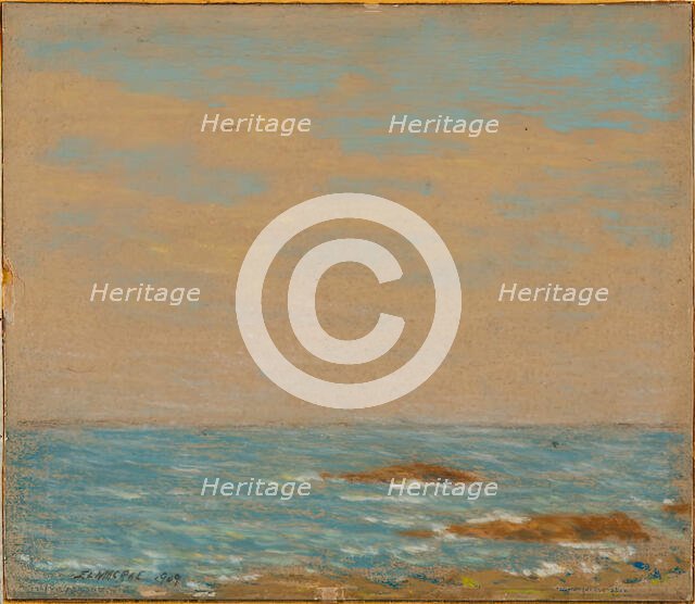 Seascape, 1909. Creator: Elmer Livingston MacRae.