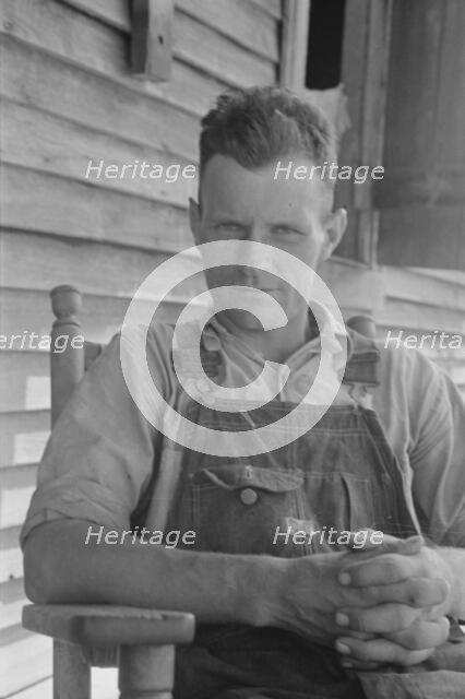 Floyd Burroughs, Hale County, Alabama, 1936. Creator: Walker Evans.