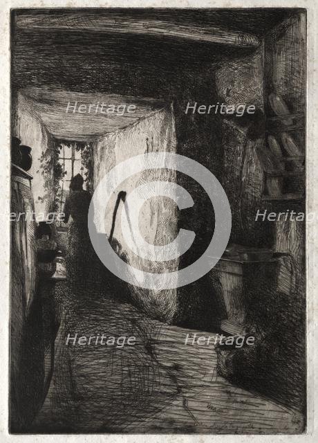 The Kitchen, 1858. Creator: James McNeill Whistler (American, 1834-1903).