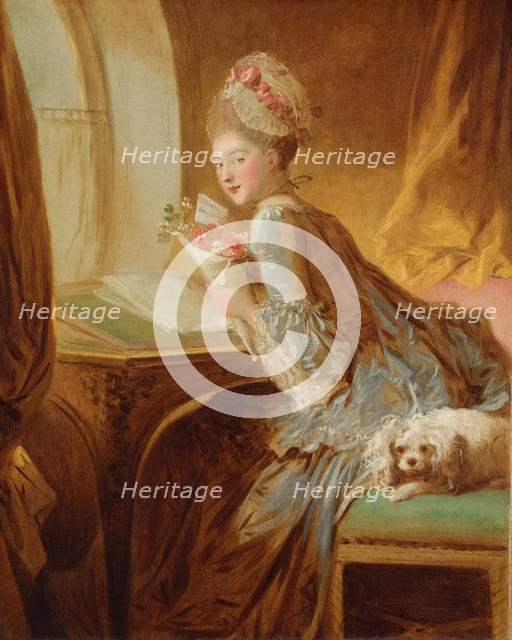 The Love Letter, early 1770s. Creator: Jean-Honore Fragonard.