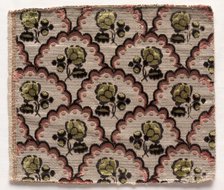 Textile Fragment, 1774-1793. Creator: Unknown.