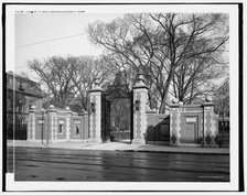 Class of '77 Gate, Harvard University, Mass., c1904. Creator: Unknown.