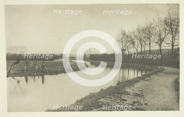 The River Stort, 1888. Creator: Peter Henry Emerson.