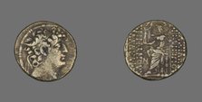 Tetradrachm (Coin) Portraying King Philippus I Philadelphus, 92-83 BCE. Creator: Unknown.
