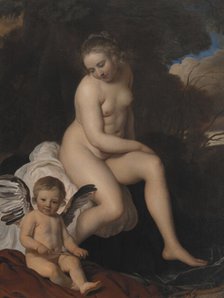 Venus and Cupid, 1628-1670. Creators: Jacob van Loo, Bartholomeus van der Helst.