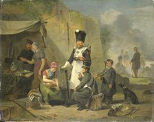 The Camp Follower, 1825-1827. Creator: Anthonie Constantijn Govaerts.