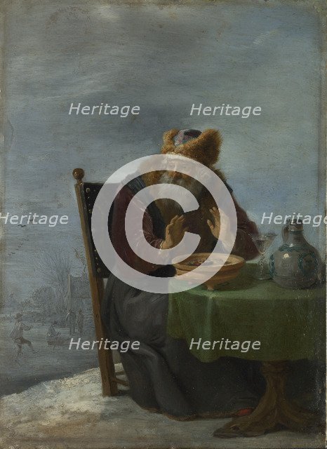 Winter (From the series The Four Seasons), c. 1644. Artist: Teniers, David, the Younger (1610-1690)