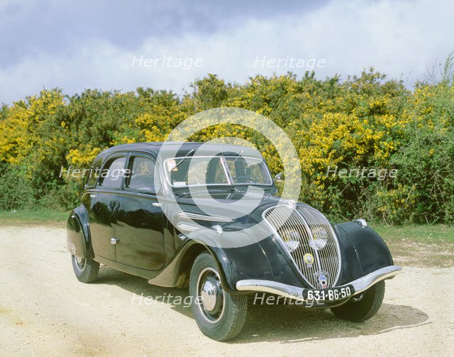 1937 Peugeot 402B. Artist: Unknown.