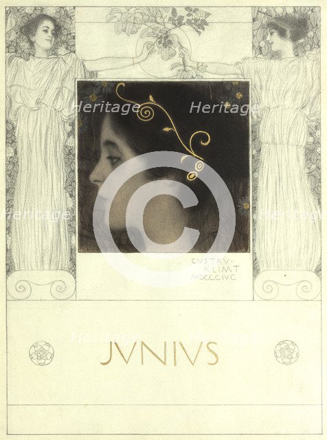 Junius, 1896. Artist: Klimt, Gustav (1862-1918)