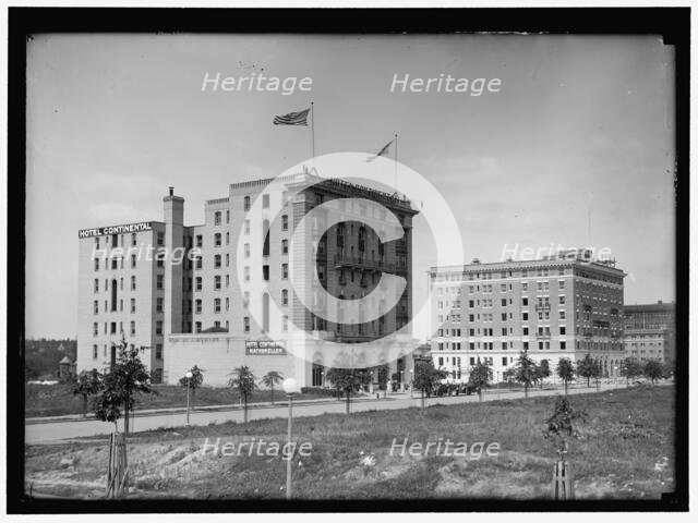 Hotel Continental, between 1913 and 1917. Creator: Harris & Ewing.