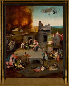The Temptation of Saint Anthony, c1500. Creator: Bosch, Hieronymus (c. 1450-1516).