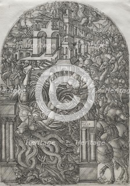 The Apocalypse: The Fall of Babylon. Creator: Jean Duvet (French, 1485-1561).