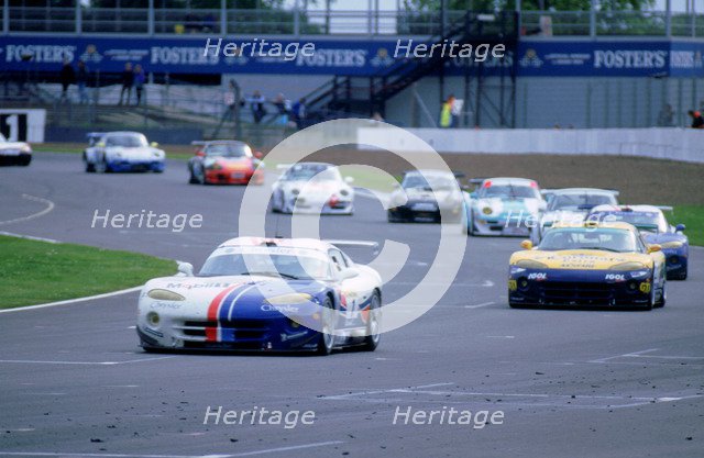 1999 Chrysler Viper GTs-r. Fia GT Silverstone 500. Artist: Unknown.