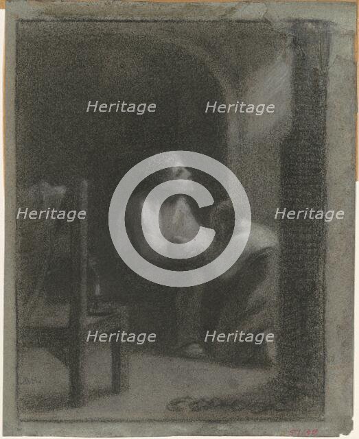 The Prayer, c. 1860s. Creator: William Morris Hunt.