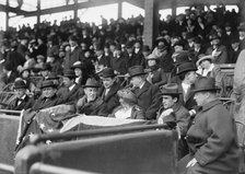 Baseball - Professional, Wilson At Game, 1913. Creator: Harris & Ewing.