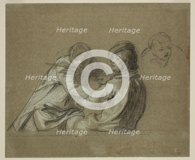 Two Oarsmen, between 1777 and 1778. Creator: John Singleton Copley.