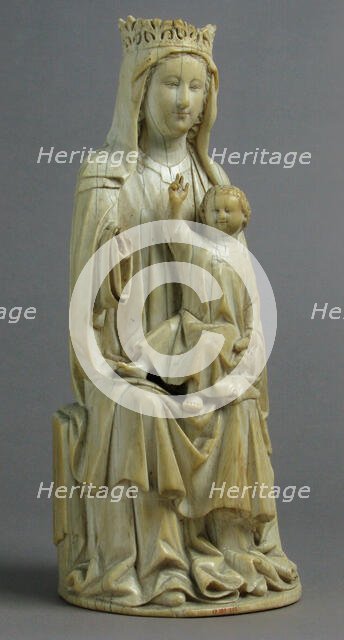 Virgin and Child, French, 14th century. Creator: Unknown.