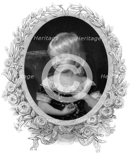 Prince Philippe, Count of Flanders, 19th century.Artist: TA Dean